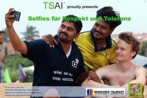 Aktionskunst Selfie in Remscheid